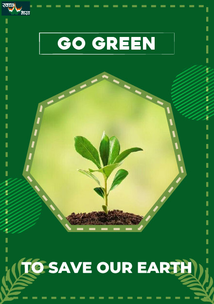 go green to save our earth