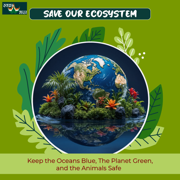 We recycle and we revive the ecosystem.